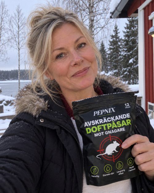 Helena Vikstrom med Pepnix doftpåsar