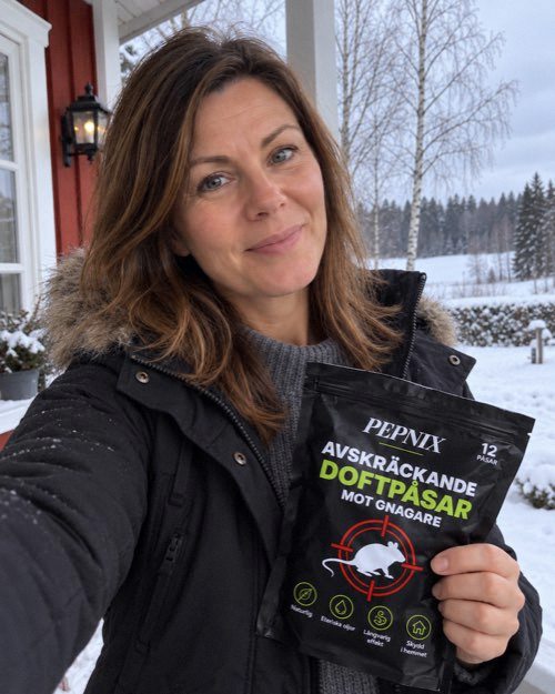 Maria Ek med Pepnix doftpåsar